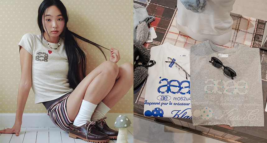 韓國人氣品牌 aeae 首度進軍台灣插旗信義新光三越 A11 ，攜手 KlassiC. 展開跨國聯名企劃！